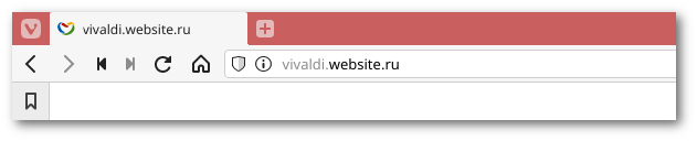 Новый URL bar