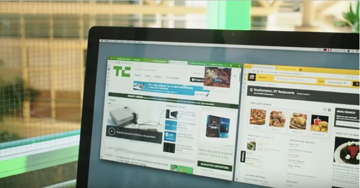 TechCrunch as seen in Vivaldi browser