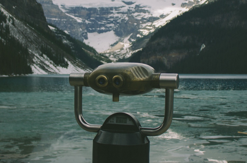 Fjord view with a lens. Source: Unsplash by dustin groh