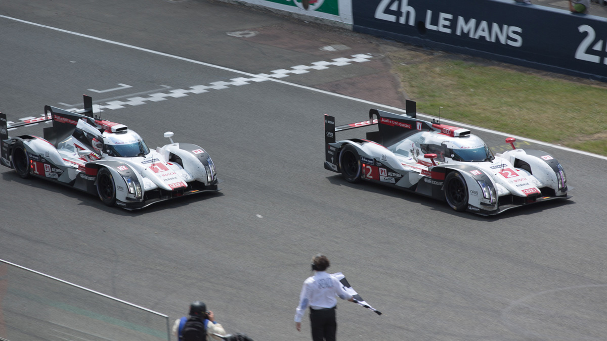 The Vivaldi Browser close to the finish line just like Audi in 2014 at Le Mans