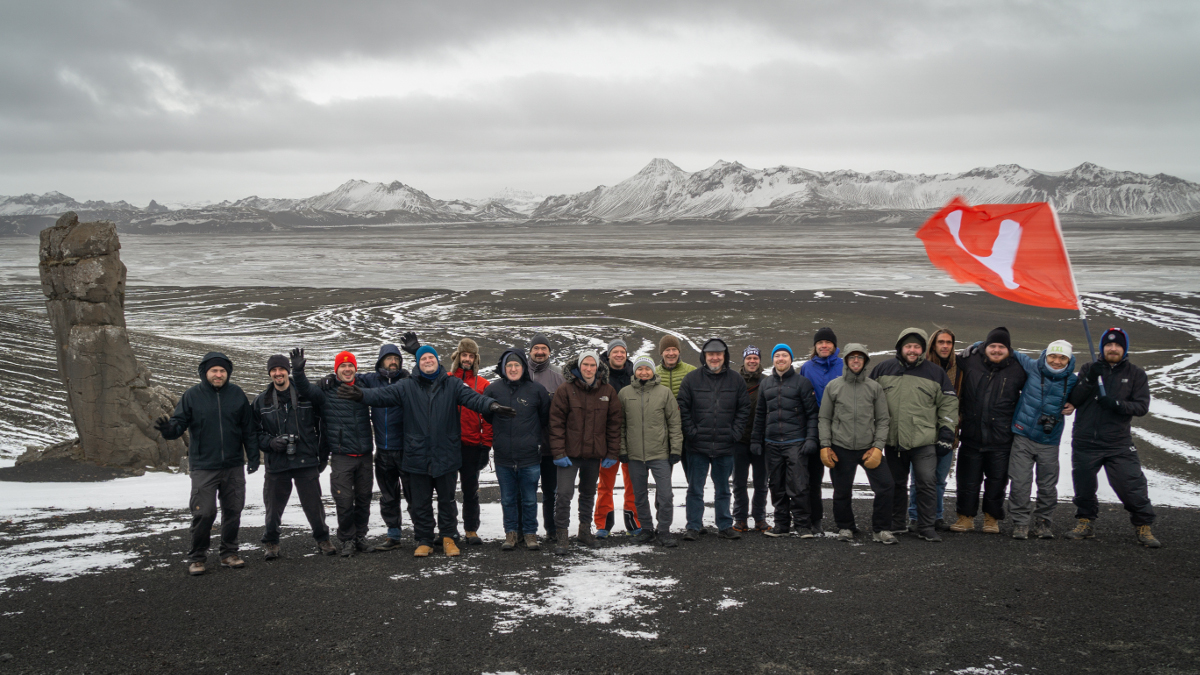 Vivaldi Team in Iceland