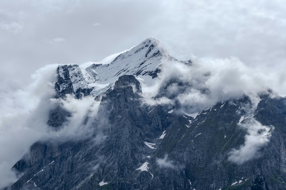 snow covered mountains