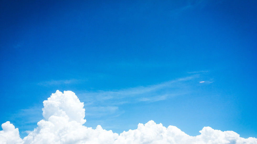 Clouds in a blue sky